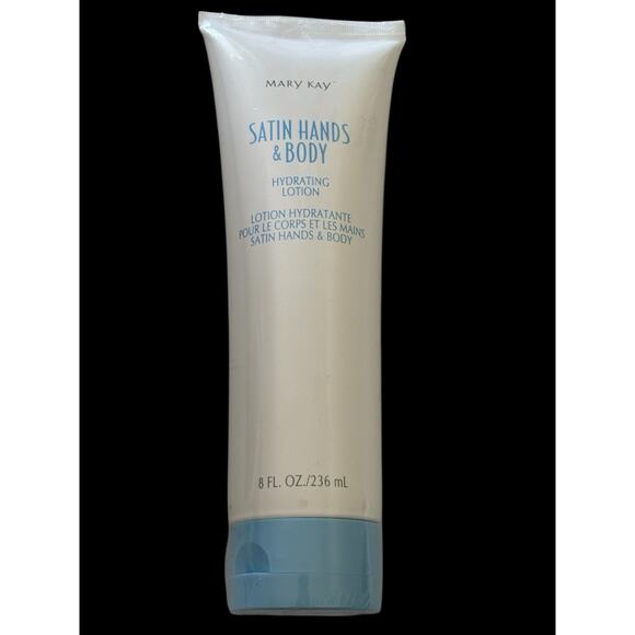 New Sealed Mary Kay SATIN HANDS & Body Hydrating Lotion 8 Fl Oz - Picture 1 of 2